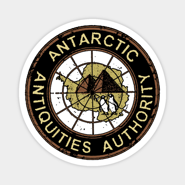 Antarctic Antiquities Authority - Roundel Magnet by bronzarino